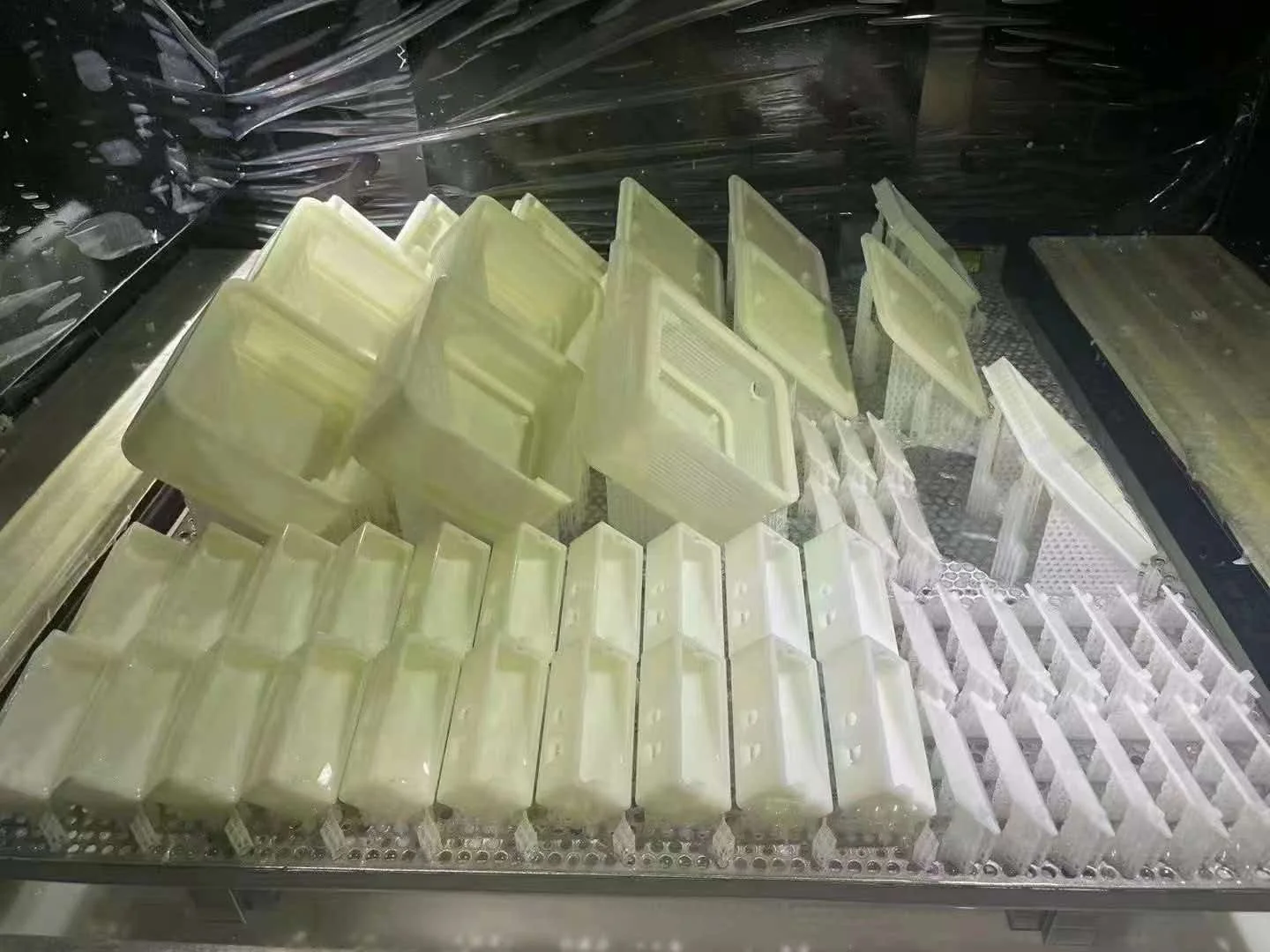 Electroplated SLA part with a metallic finish