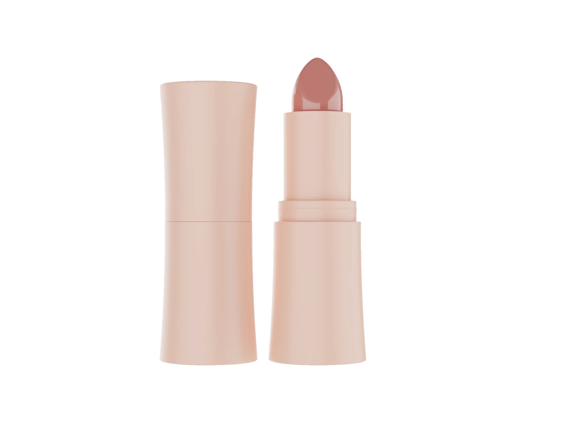 Round makeup stick