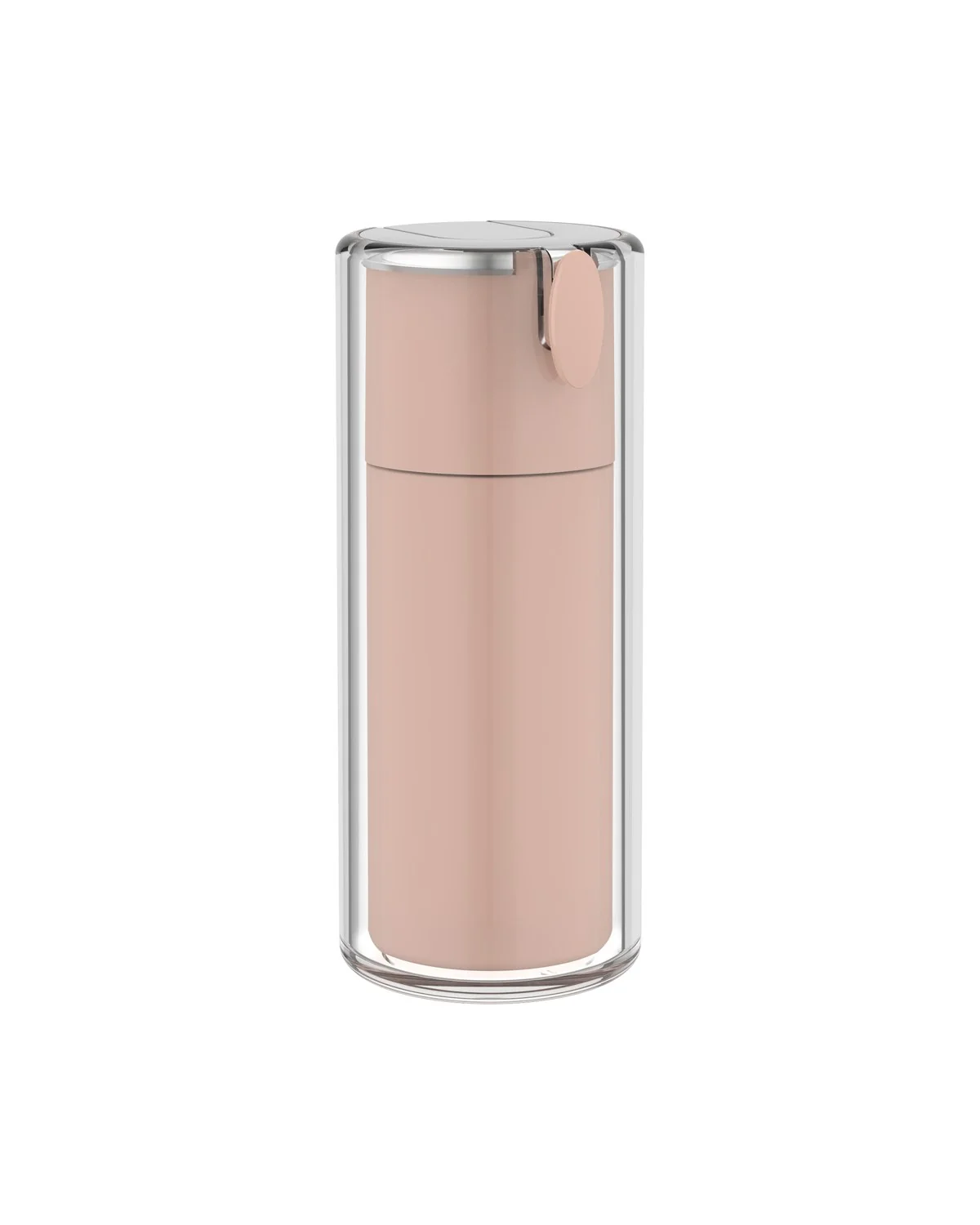 Slim airless skincare pump