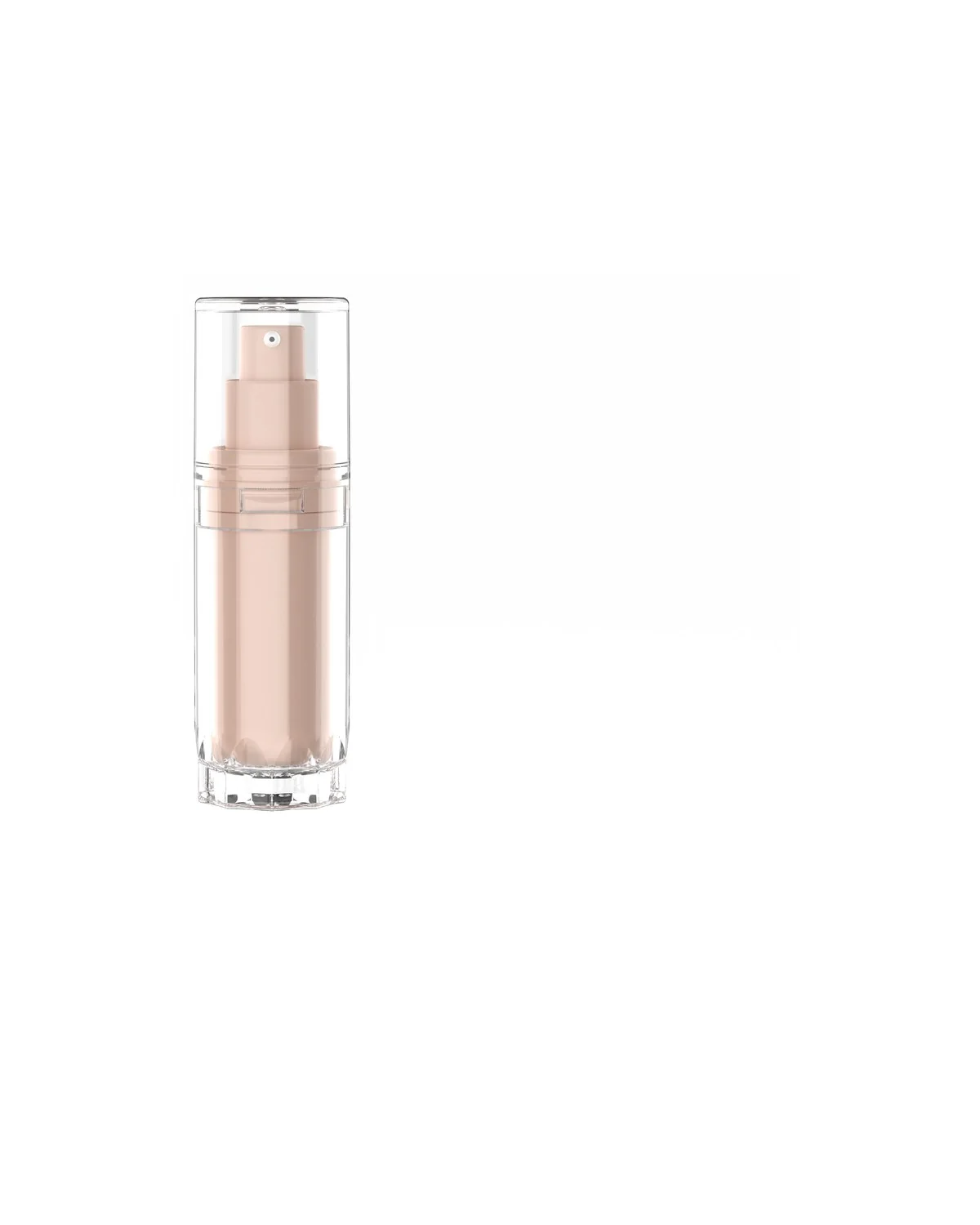 Classic skincare pump bottle