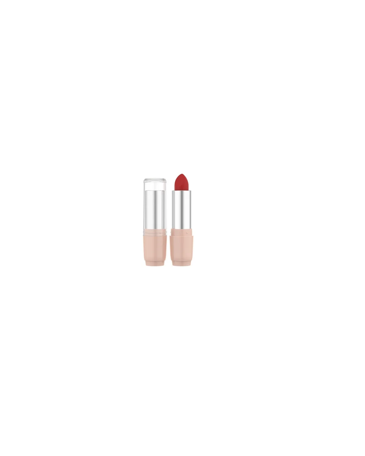 Round Lipstick with Clear Lid