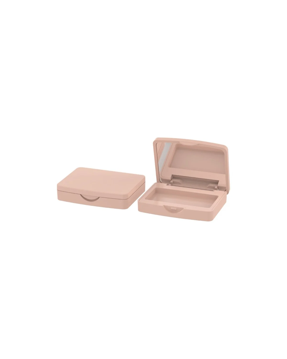 Slim rectangular multi-function compact