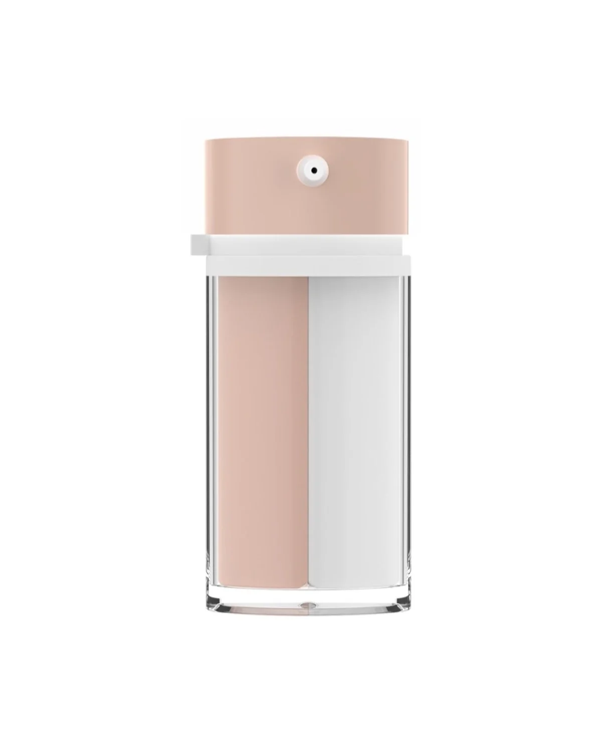 Dual-chamber lotion bottle