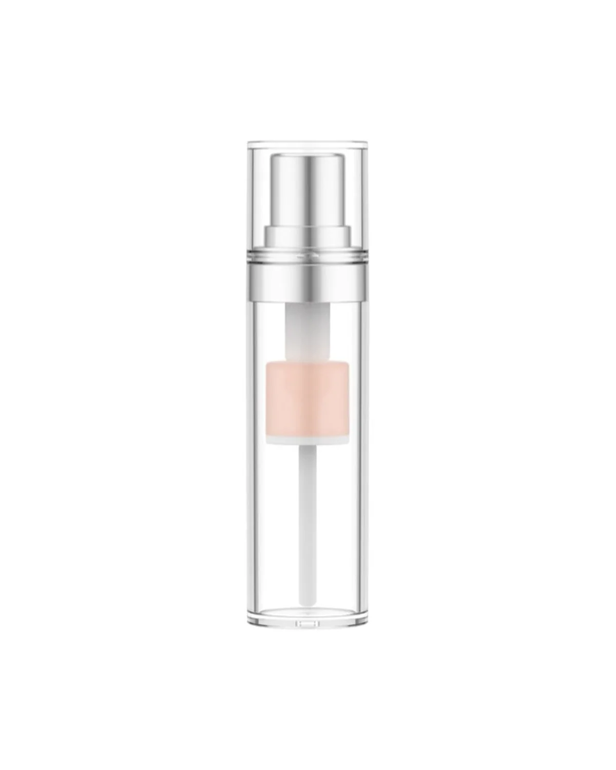 Dual-chamber skincare bottle