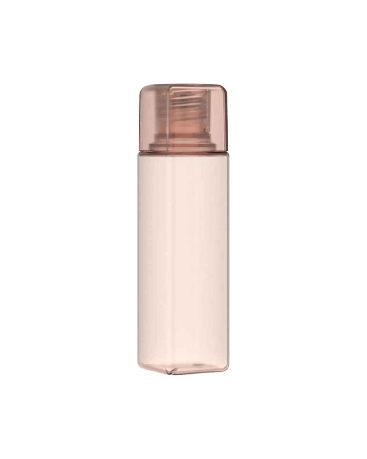 Rounded-square skincare bottle