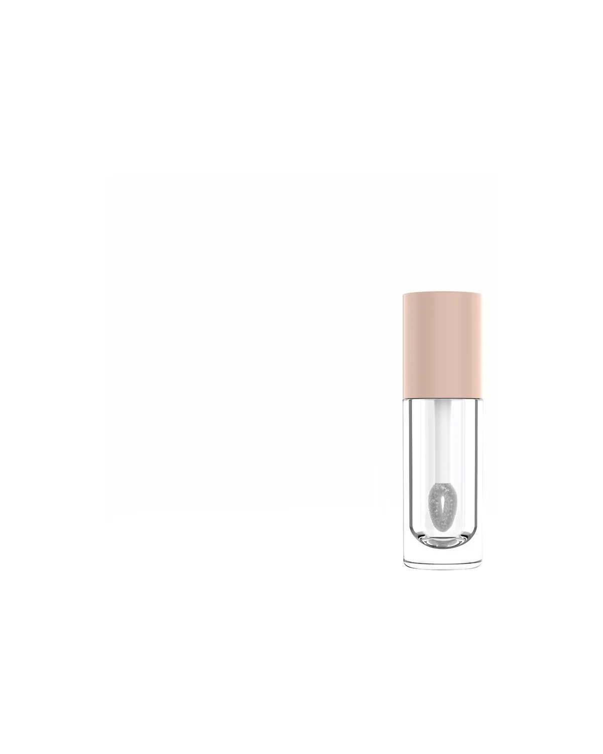Compact lip gloss packaging