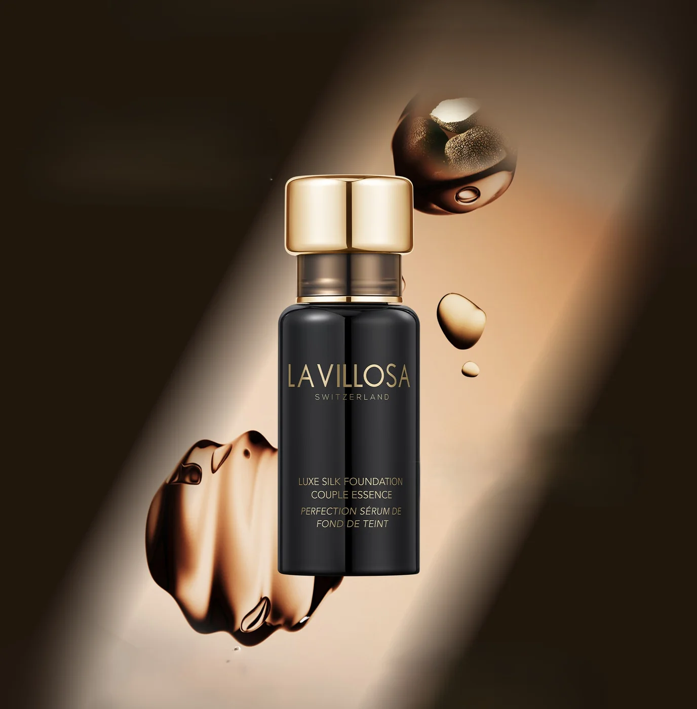 Airless essence bottle