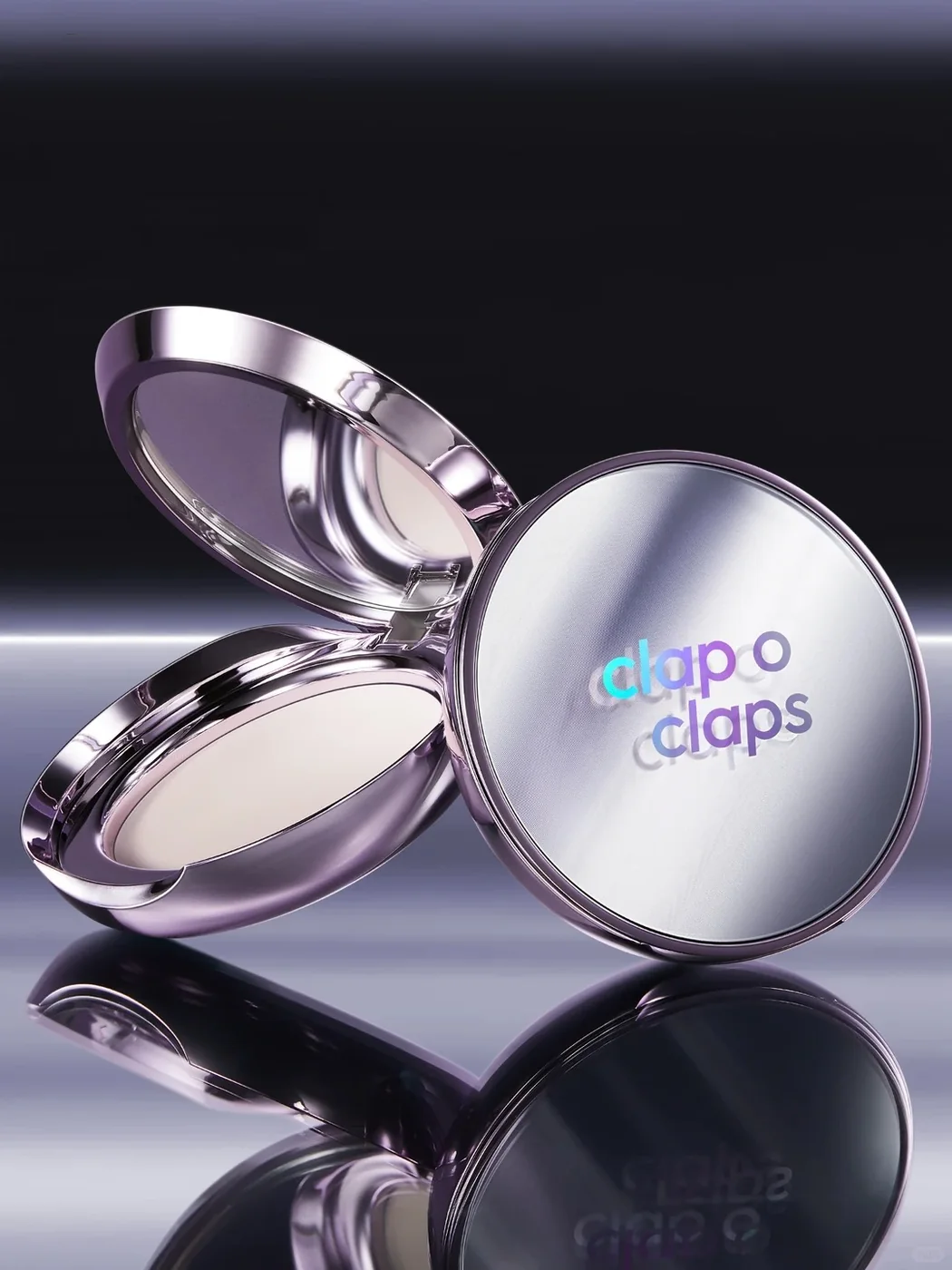 Round cushion compact