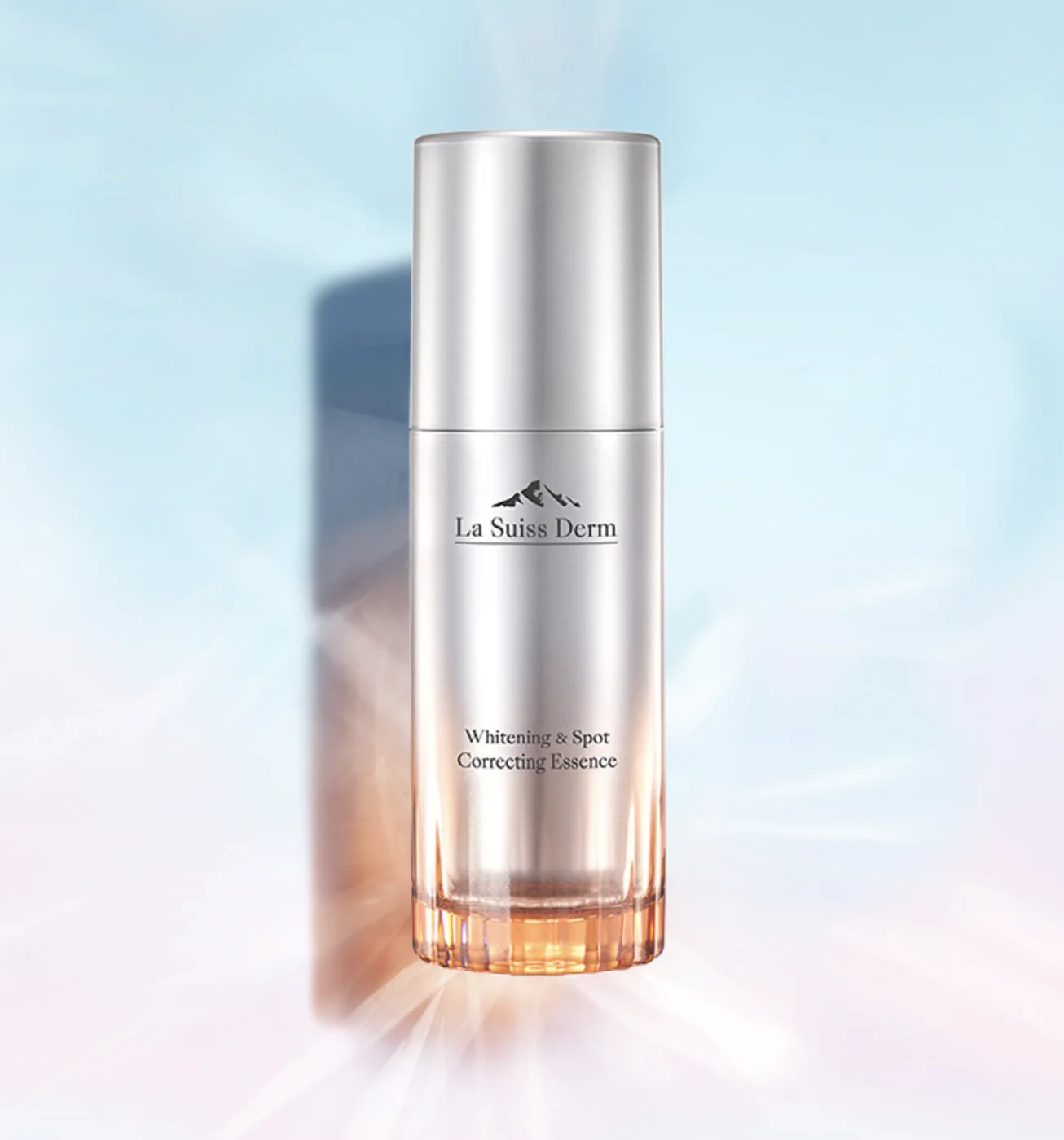 Decorative skincare bottle