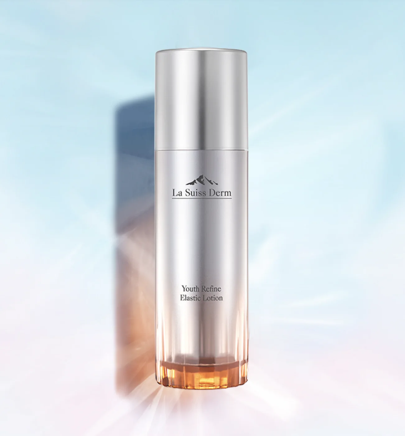 Decorative skincare bottle