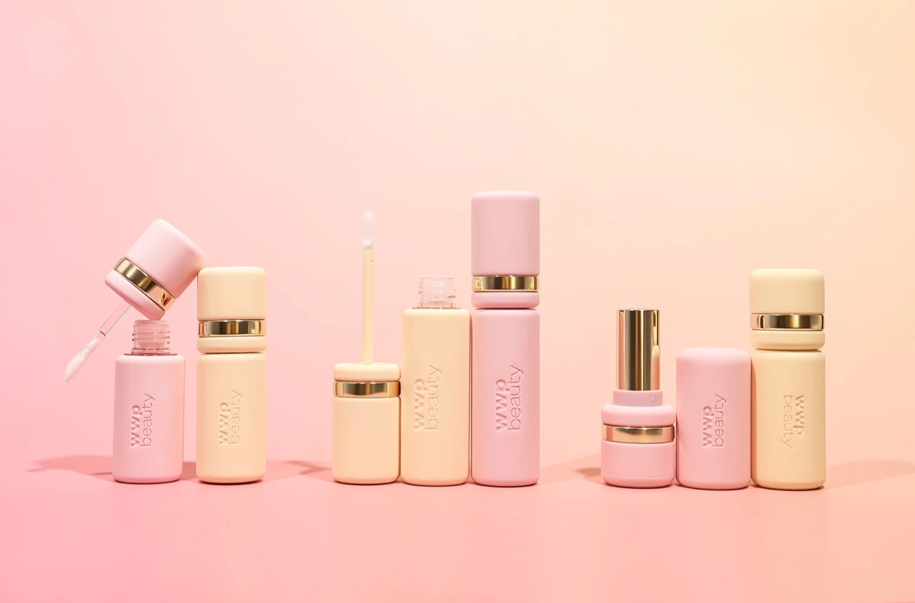 Soft-gel wrapped mini bottle
