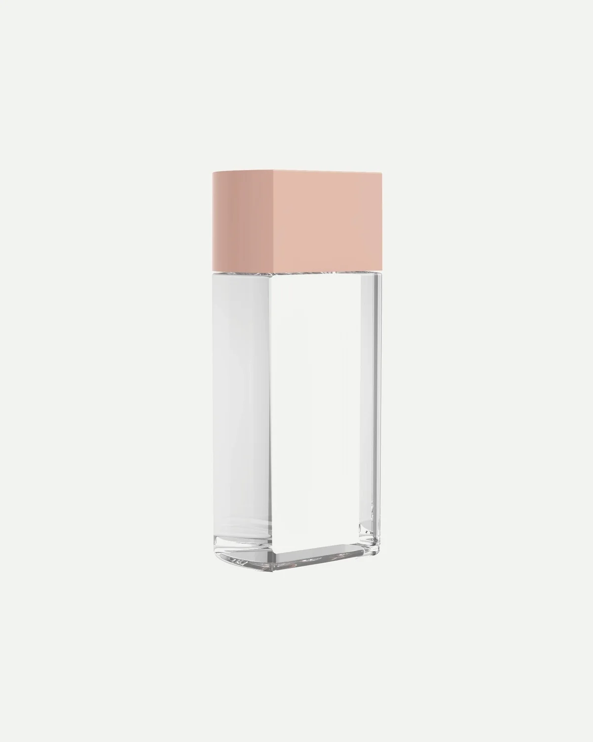 Square dip-tube pump bottle