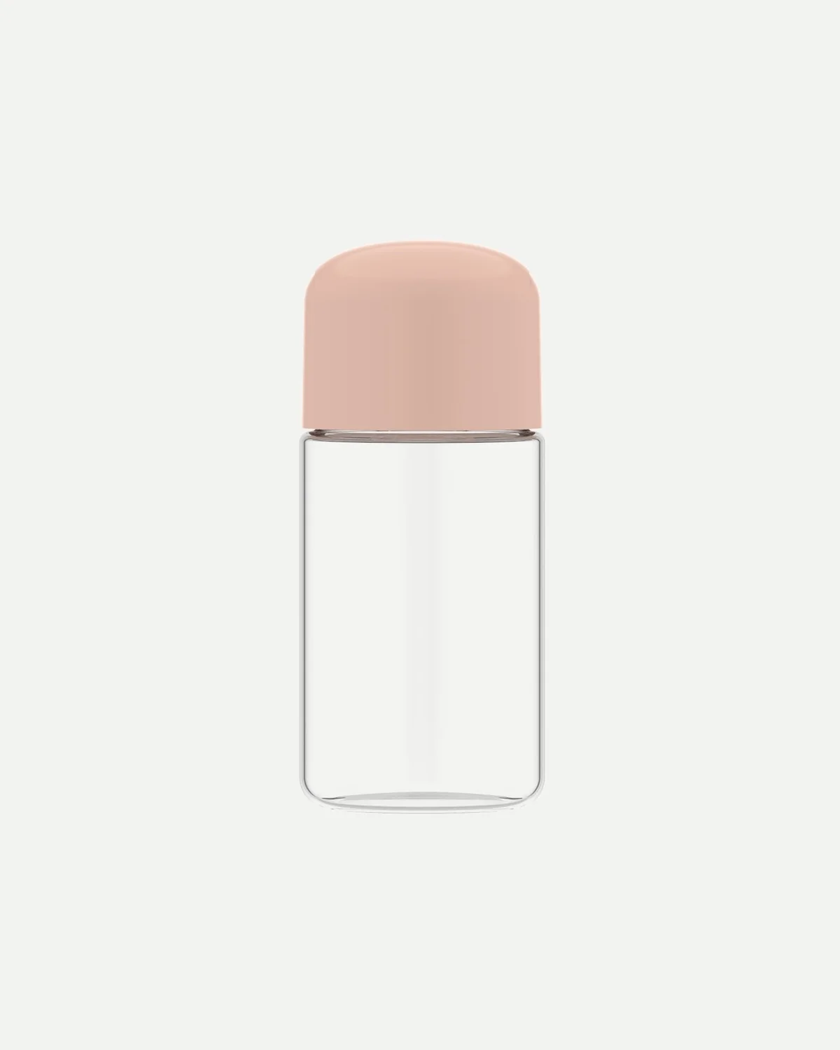 Compact dip-tube skincare bottle