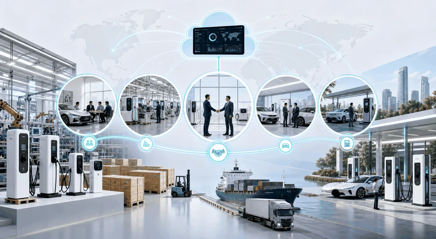 Overseas EV Charging Distributor Cooperation Models: ODM, Channel and Project Support