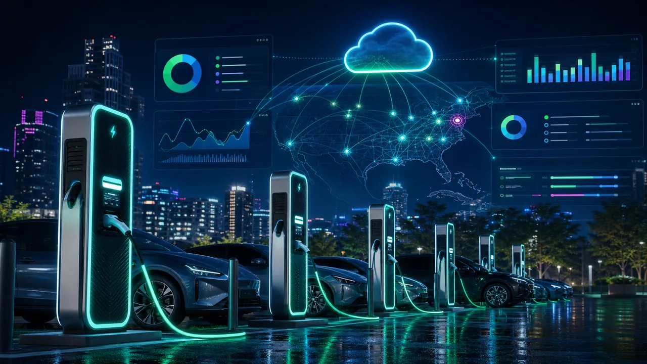 ElectraMatrix 充电桩 SaaS 北美上线，首月接入设备超过 500 台