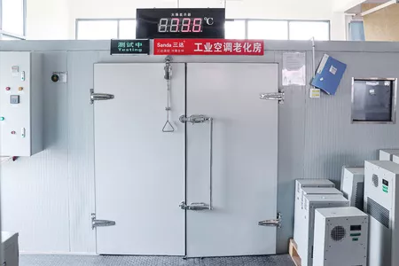 Industrial air conditioning aging room